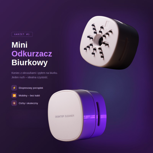 Mini Odkurzacz – Twój Podręczny Mistrz Porządku